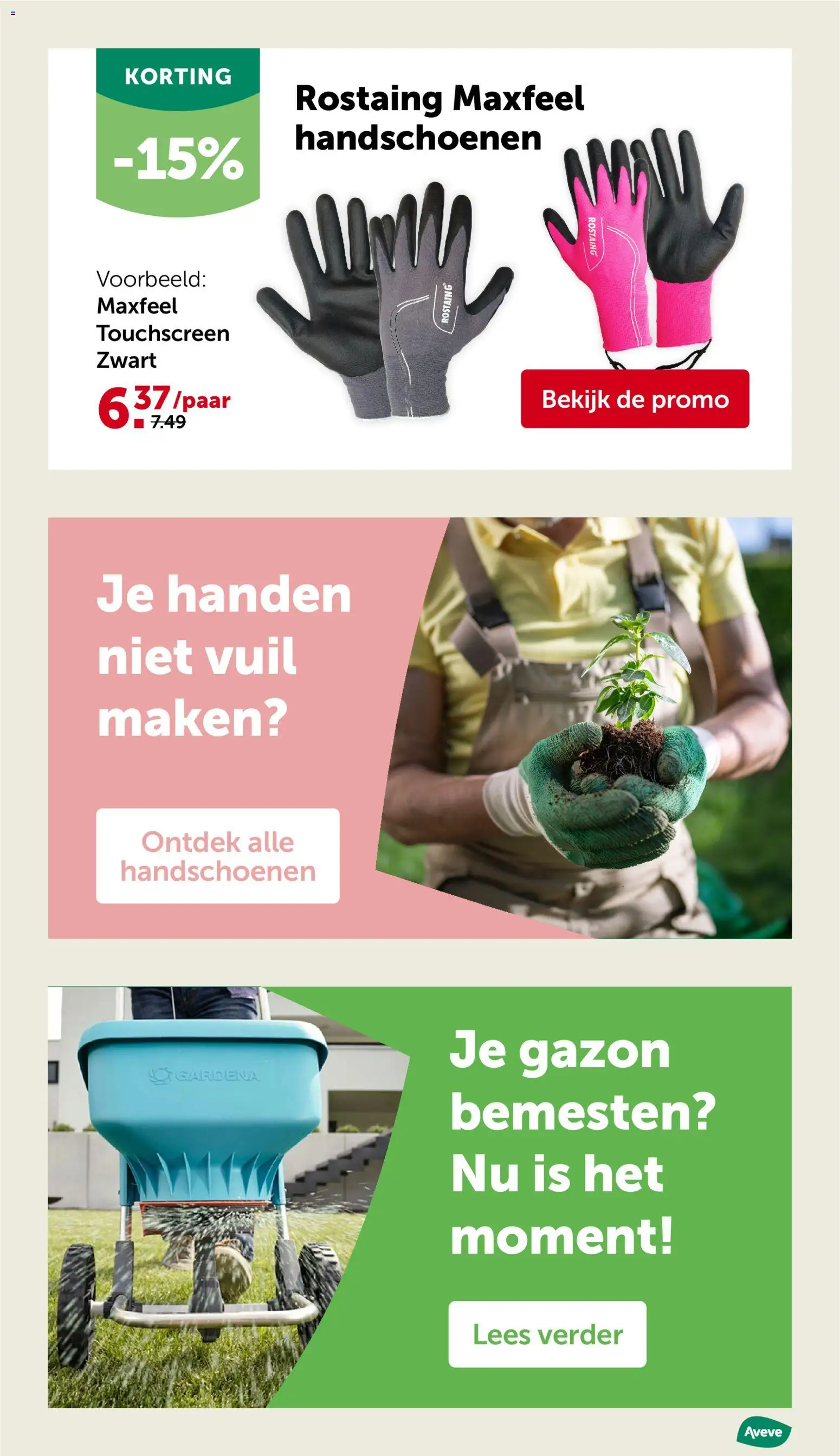 {H1} | Pagina: 11 | Producten: Handschoenen