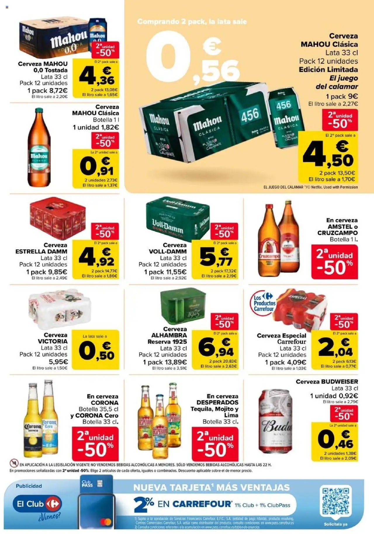Carrefour folleto │ válido desde el 08.08.2025 | Página: 41 | Productos: Lima, Cerveza, Παρμεζάνα