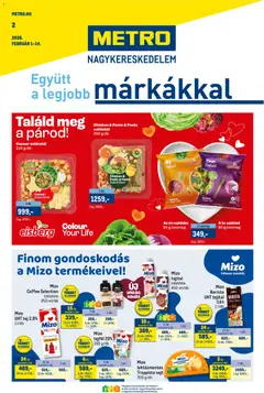 Metro Akciós újság - amely érvényes a következő dátumtól: 01.02.2026