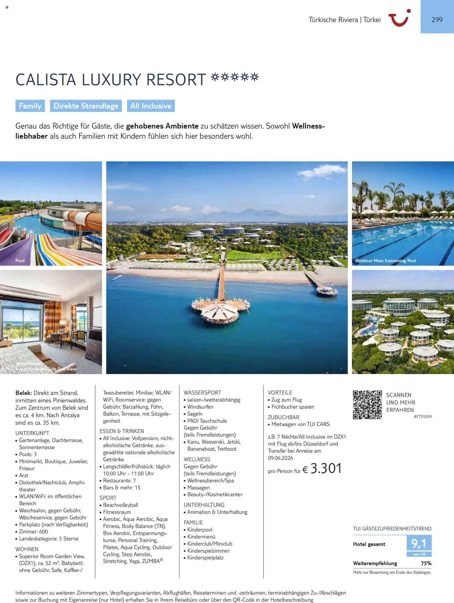 Aida  Südeuropa & Nordafrika 2026/27 – gültig ab 01.01.2026 | Seite: 299 | Produkte: Babybett, Box, Uhr