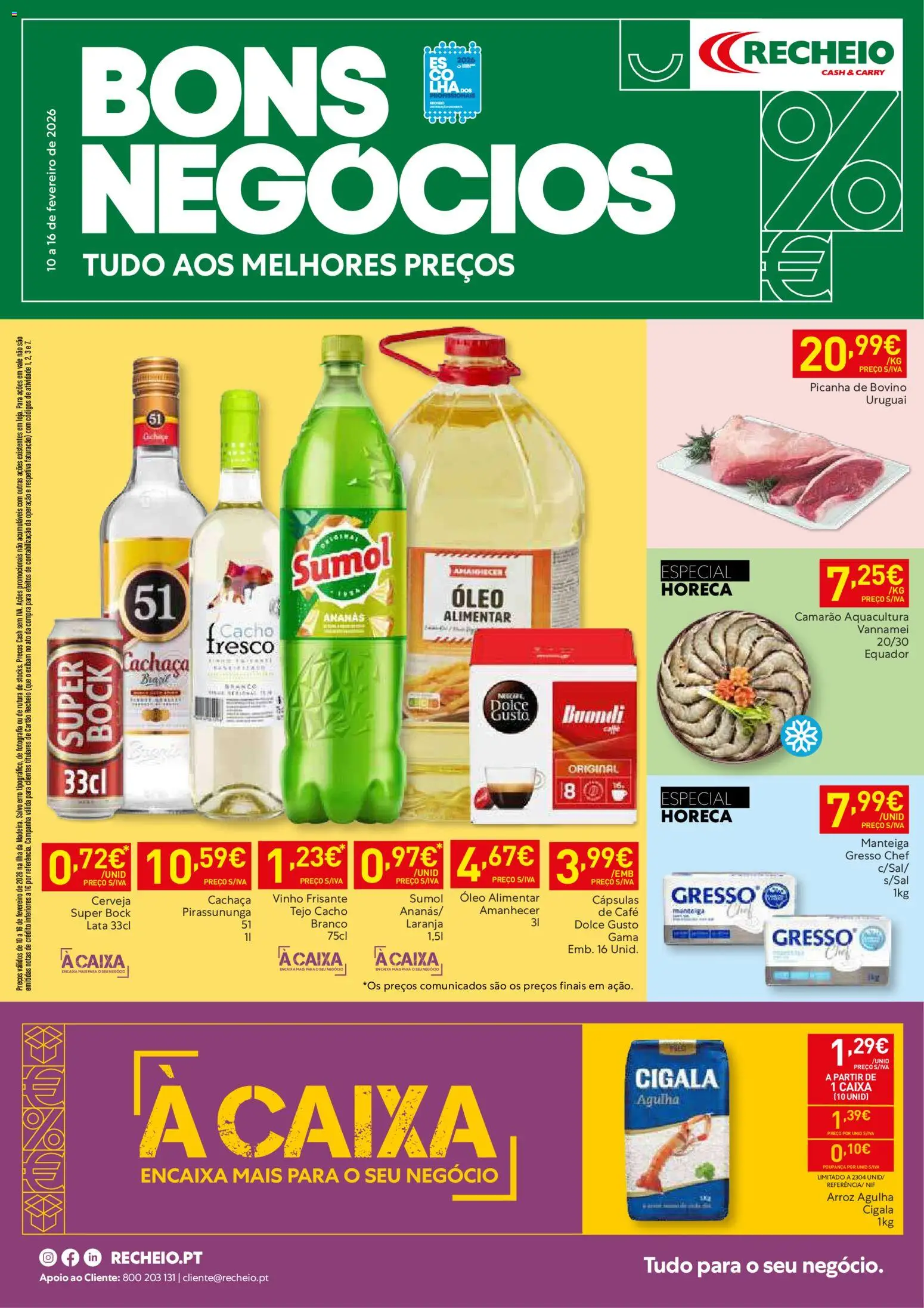 Recheio folheto Madeira │ válido de 10.02.2026 | Página: 1