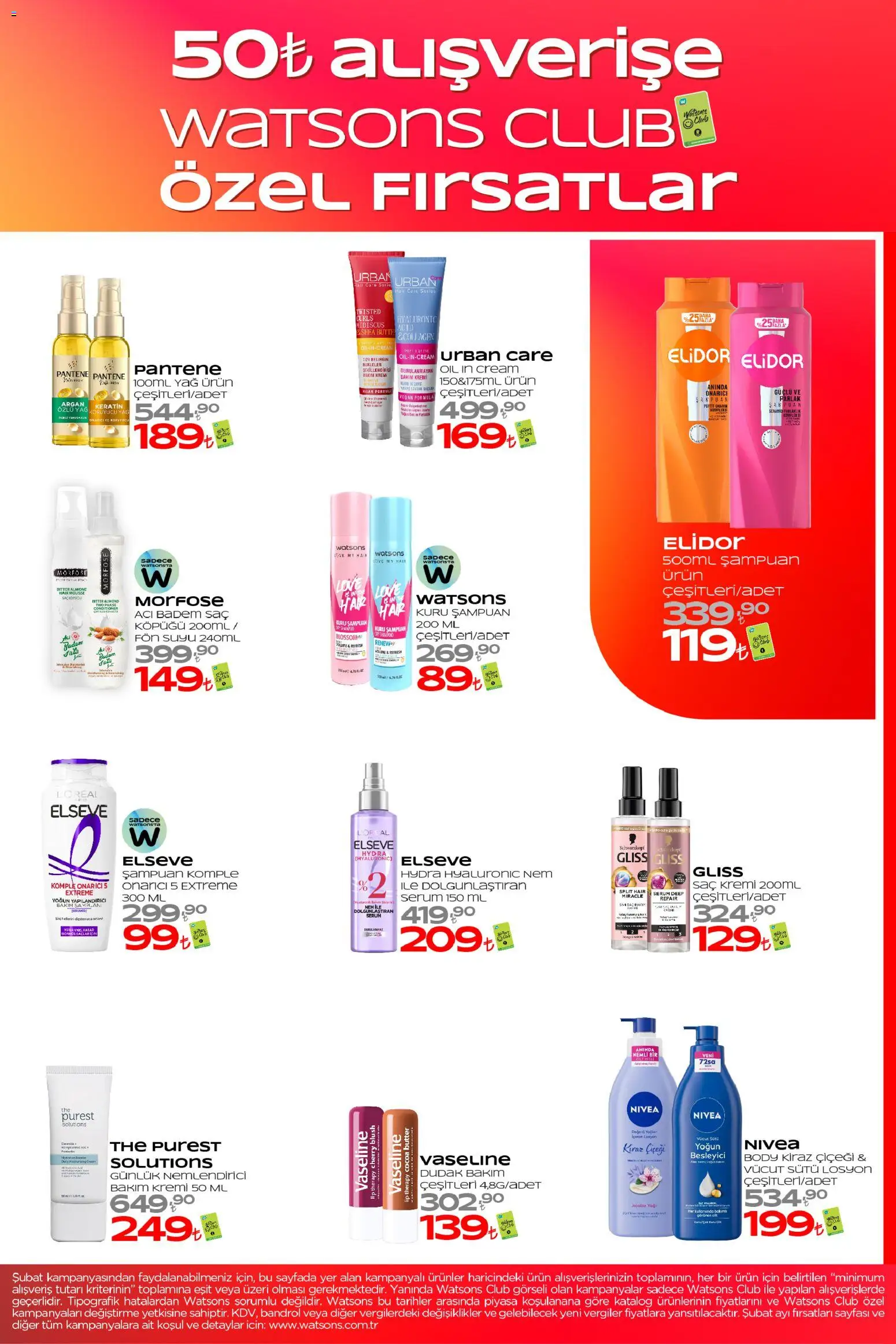Watsons Katalog - 29.01.2026 tarihinden itibaren geçerlidir | Sayfa: 19 | Ürünler: Şampuan, Kuru şampuan, Kiraz, Toner