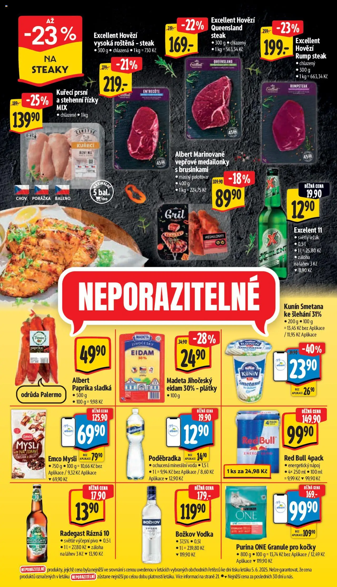 Albert leták - Supermarket od 11.06.2025 | Strana: 42 | Produkty: Emco Mysli, Energetický nápoj, Božkov, Láhev