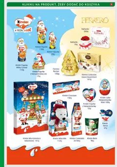 Pogląd oferty "Eurocash Gazetka - Boże Narodzenie Słodycze" - ważna od 13.10.2025 | Strona: 5 | Produkty: Kalendarz, Kinder jajko, Czekolada, Jajko niespodzianka