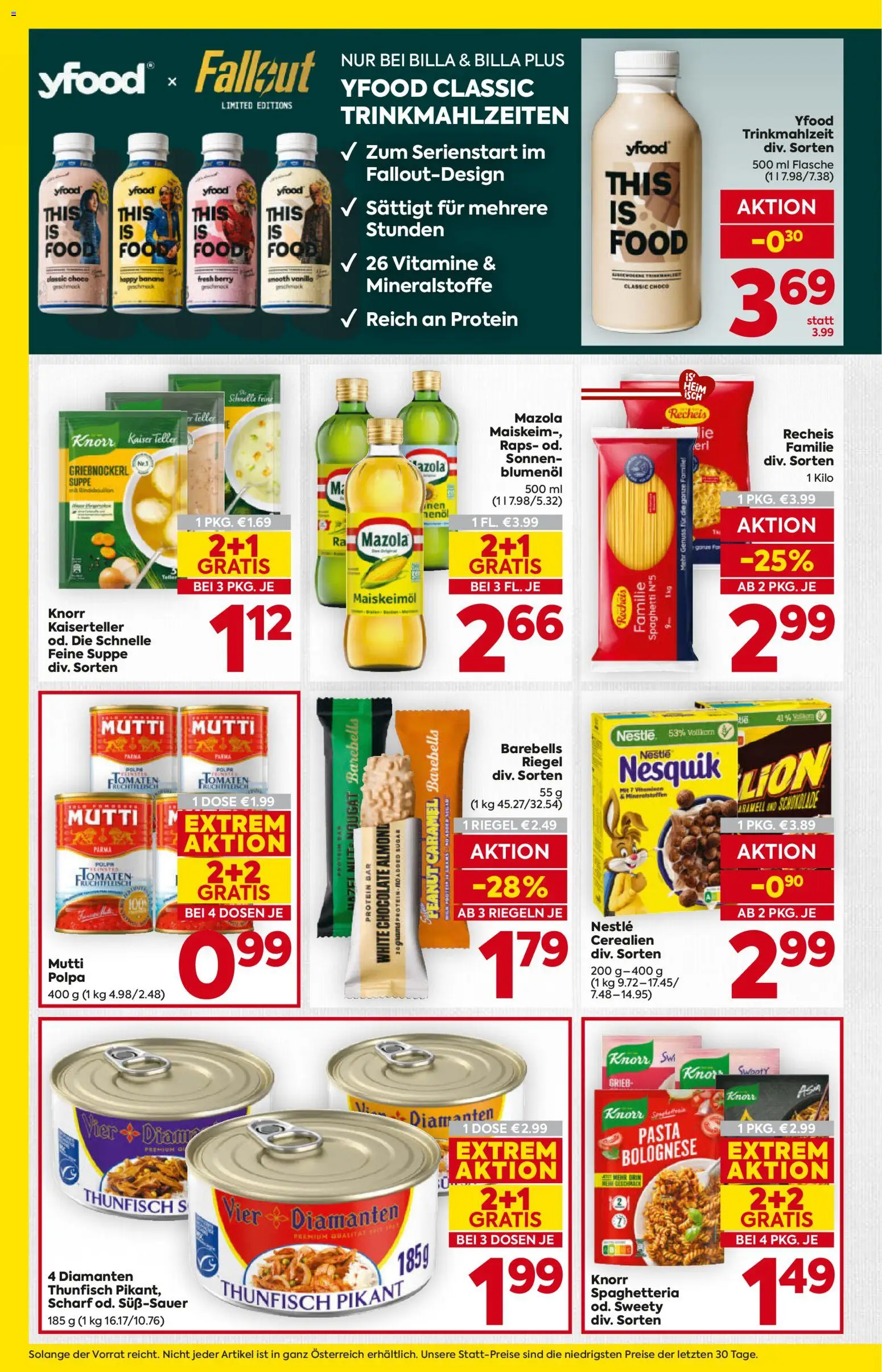 Billa Flugblatt - Niederösterreich gültig ab 02.01.2026 | Seite: 14 | Produkte: Pasta, Hajdina liszt, Schokolade, Tomaten