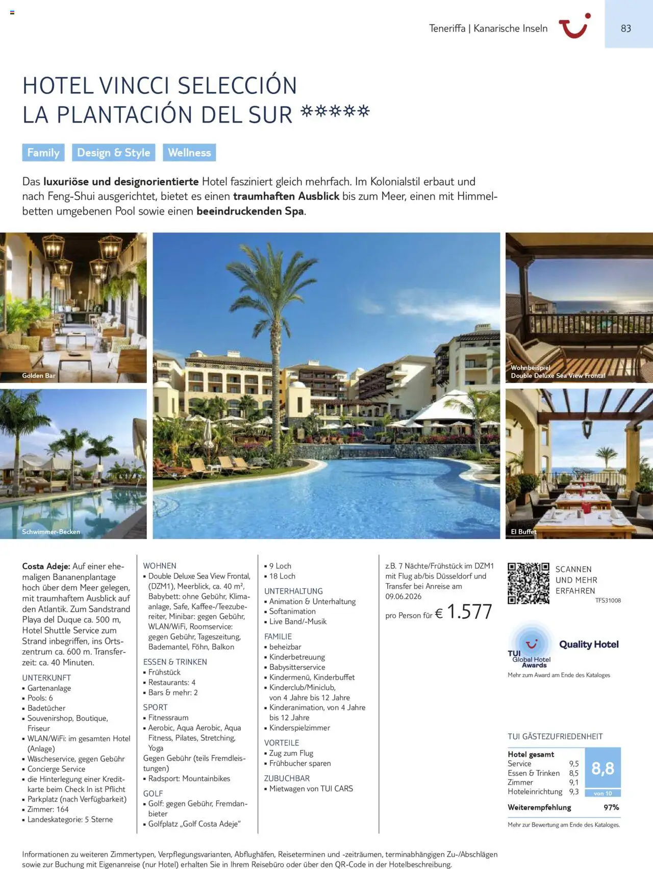 TUI Prospekt Kanaren, Kapverden & Senegal 2025/26	  – gültig ab 01.11.2025 | Seite: 83 | Produkte: Babybett
