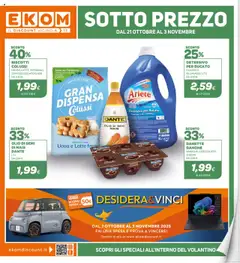 Anteprima del volantino Volantino Ekom	 valido a partire dal 21.10.2025