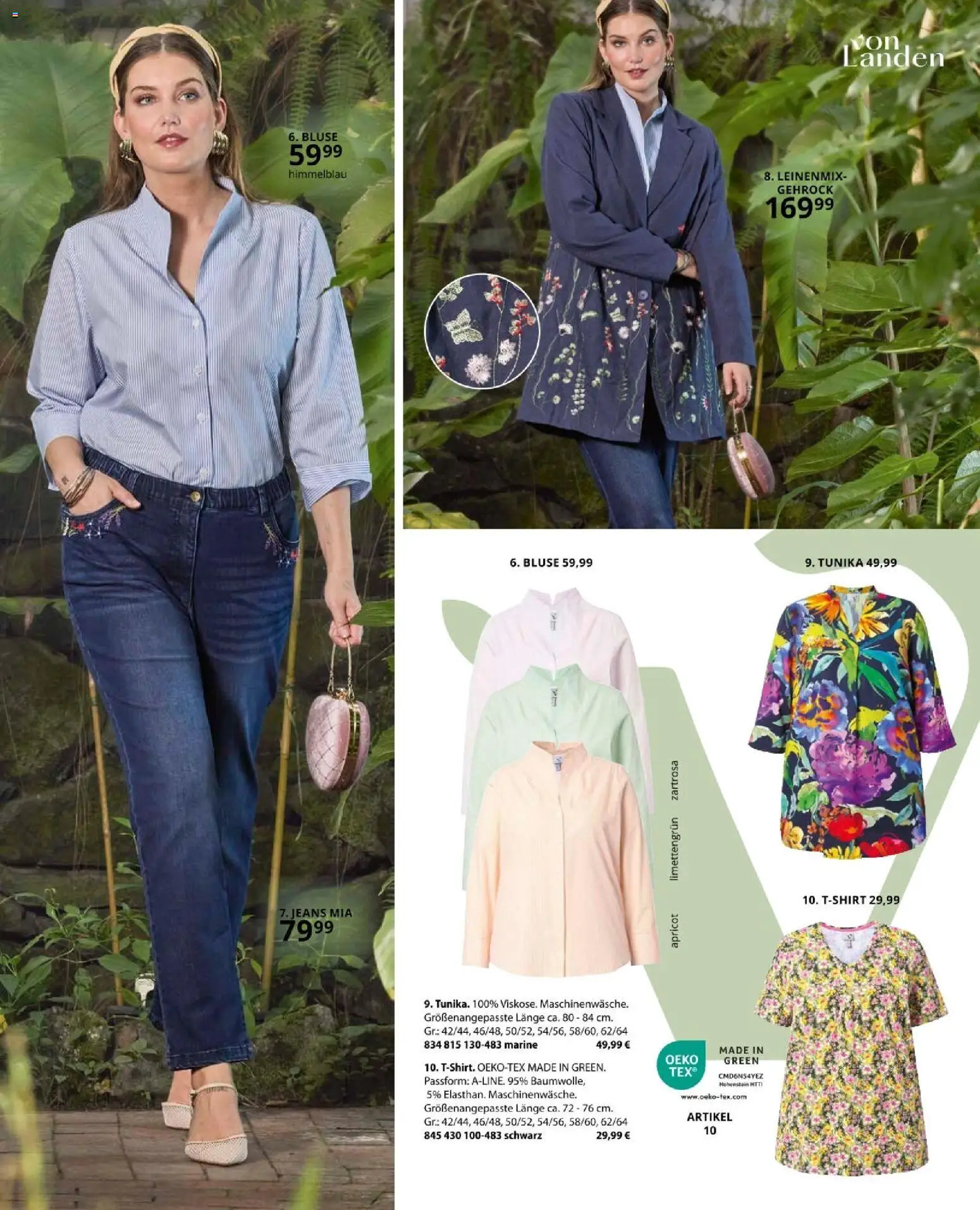 Ulla Popken akciós ujság - amely érvényes a következő dátumtól: 01.03.2026 | Oldal: 119 | Termékek: Tunika