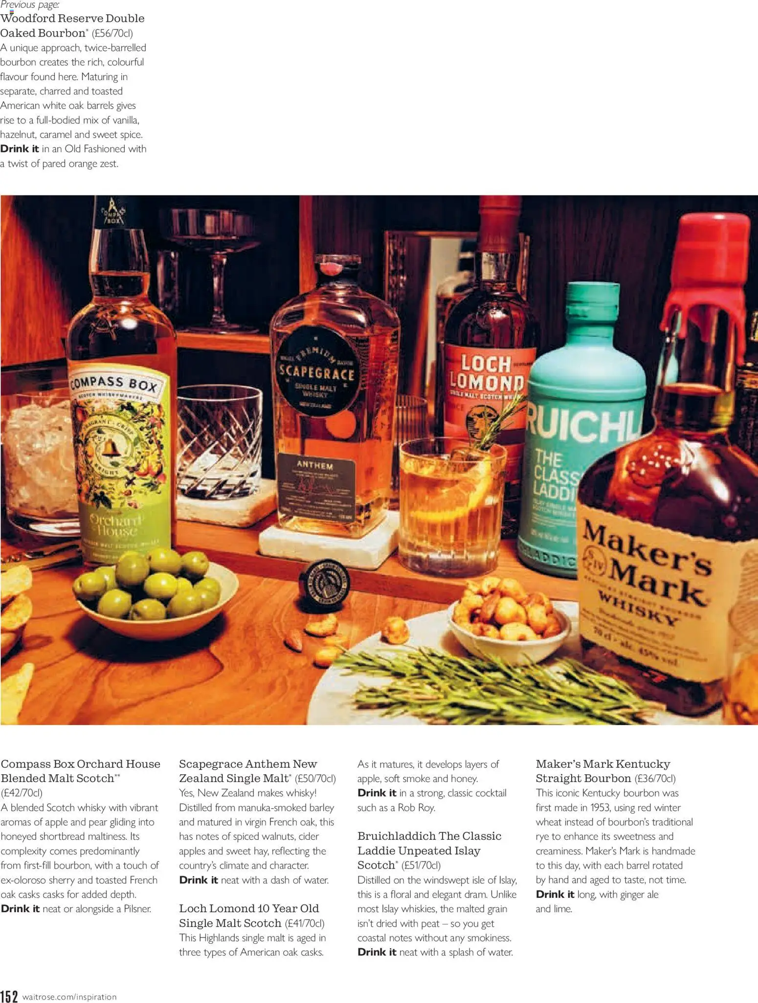 {H1} | Page: 152 | Products: Scotch whisky, Apple, Apples, Keksajt
