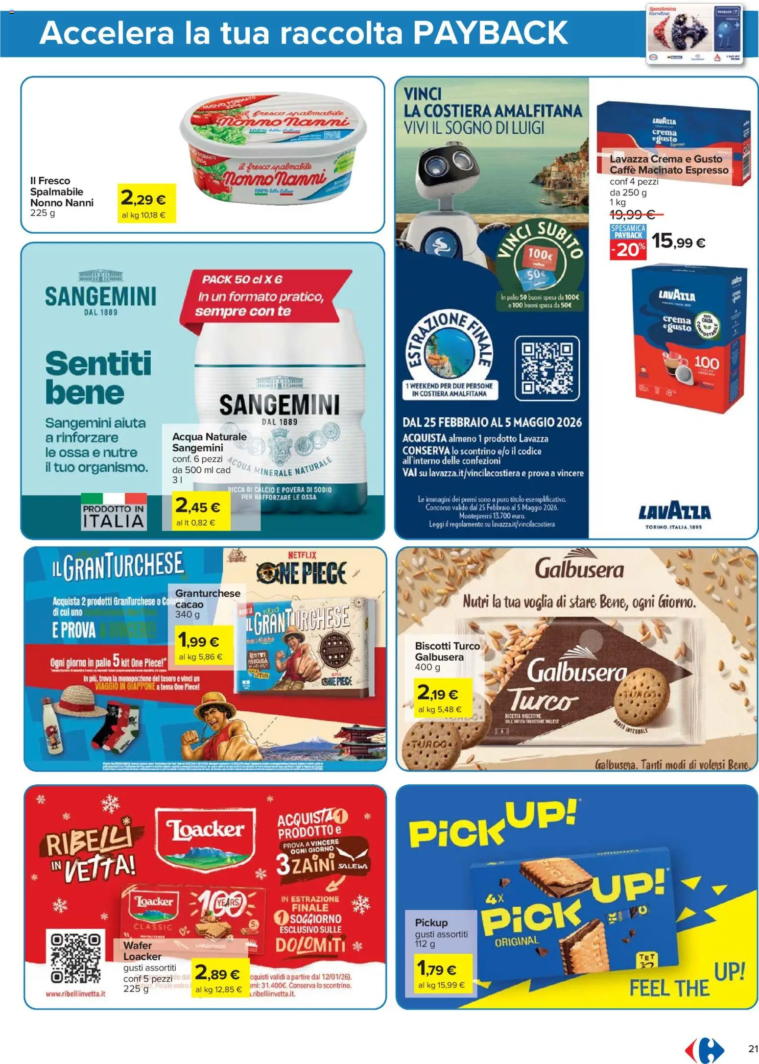 Volantino Carrefour del 02.03.2026 | Pagina: 21 | Prodotti: Tè, The, Cacao, Lavazza