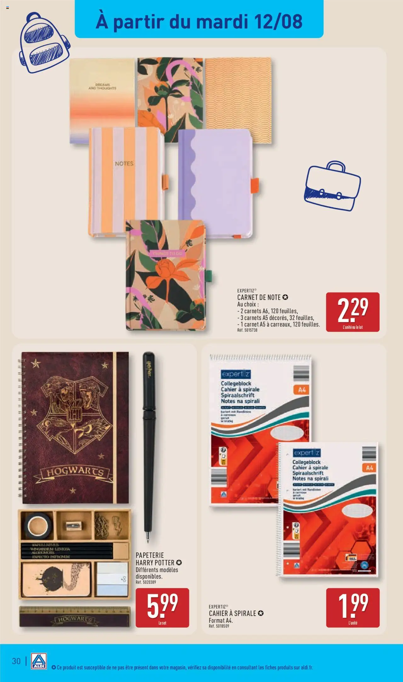  | Page: 32 | Produits: Carnets