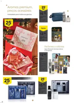 Pré-visualização Continente - Festeje o Ano em beleza válido de 09.12.2025 | Página: 8 | Produtos: Perfumes, Bolsa, Perfume