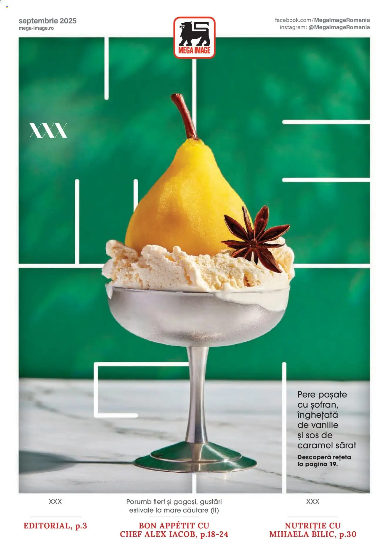 Noul catalog Mega Image – valabil de la 28.08.2025 | Pagină: 1 | Produse: Înghețată, Porumb, Sos