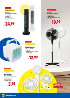 Lidl folleto │ válido desde el 23.06.2025 | Página: 48 | Productos: Ventilador, Ventilador de pie