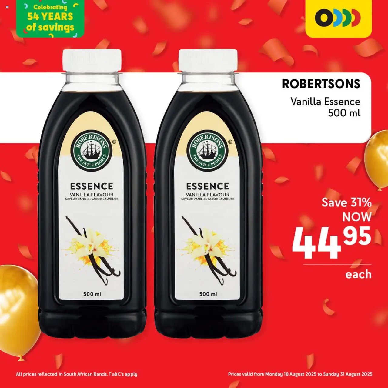 Makro Birthday Deals Baking │ valid from 18.08.2025 | Page: 3 | Products: Vanilla essence
