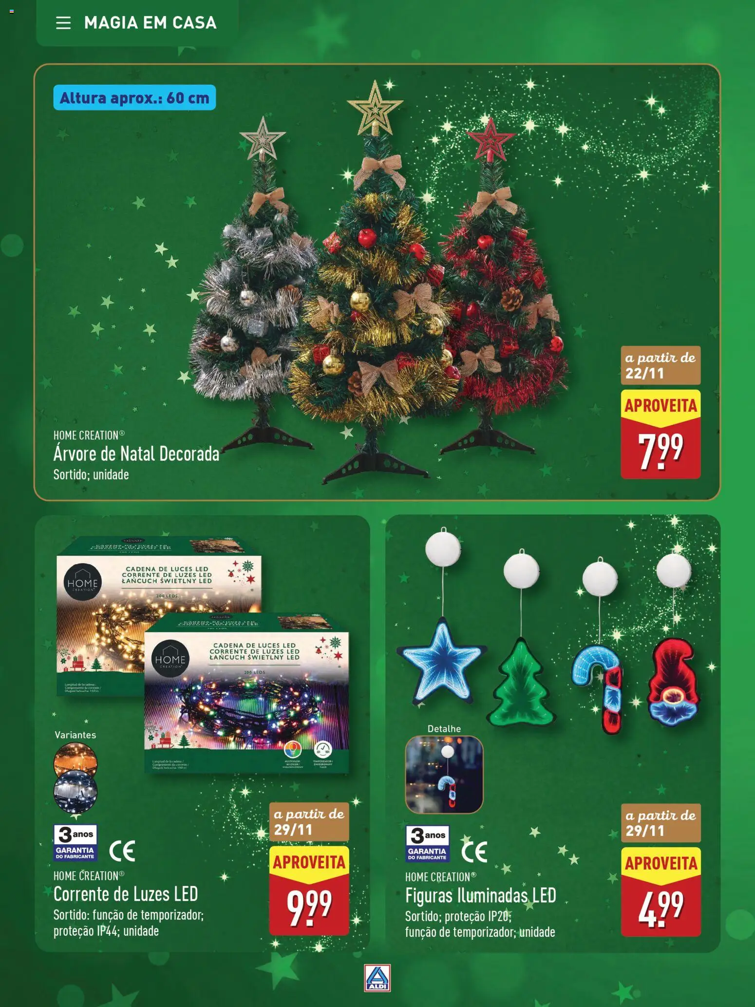 Aldi folheto │ válido de 22.11.2025 | Página: 48 | Produtos: Árvore de natal