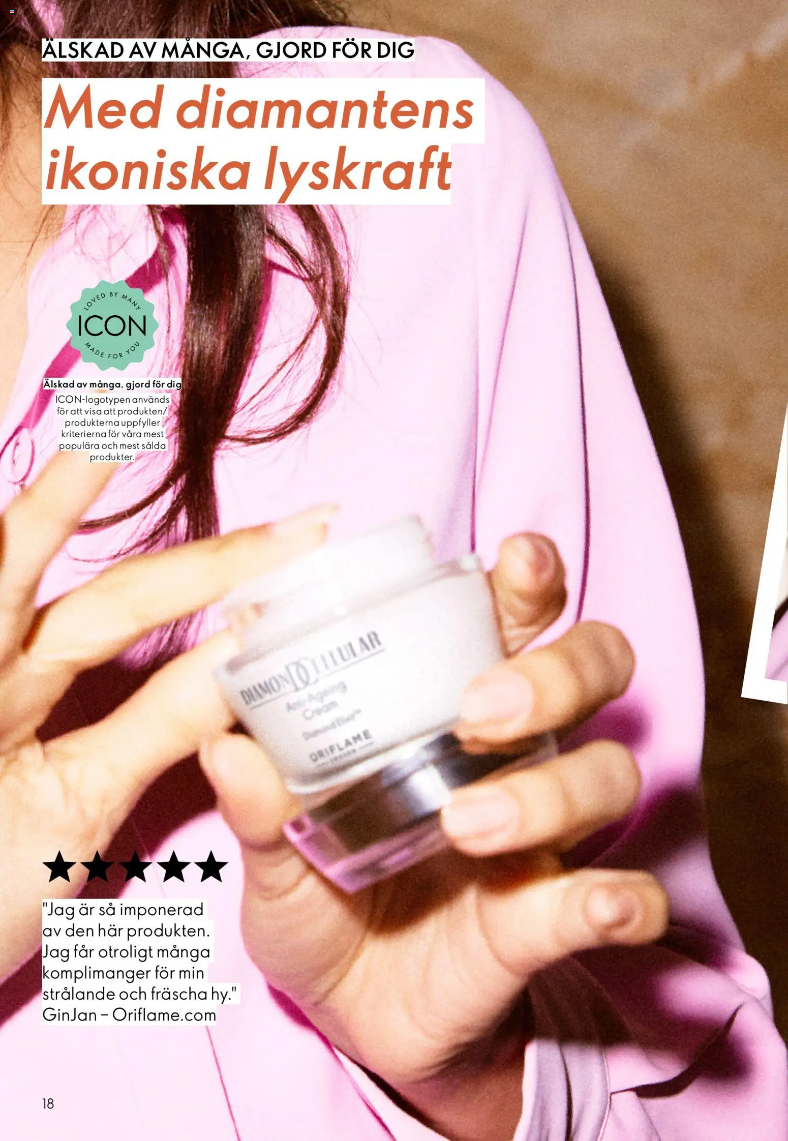 Oriflame reklamblad aktuell från 11.03.2026 | Sida: 18