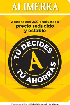 Vista previa Alimerka folleto válido desde el 01.12.2025
