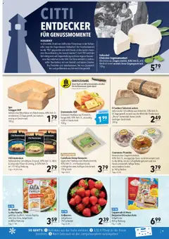 CITTI Markt Prospekt 	 - gültig ab dem 20.08.2025 | Seite: 9 | Produkte: Truhe, Käse, Paprika, Erdbeeren