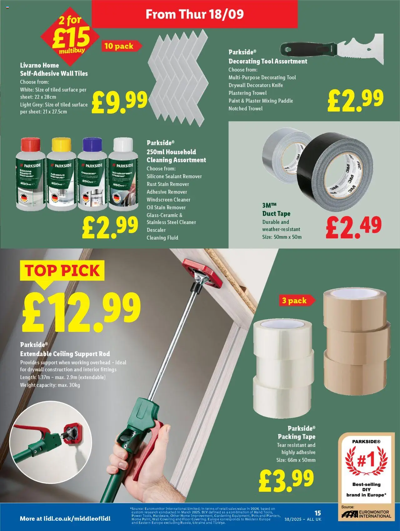  | Page: 19 | Products: Paint, Tiles, Stain remover, Oil