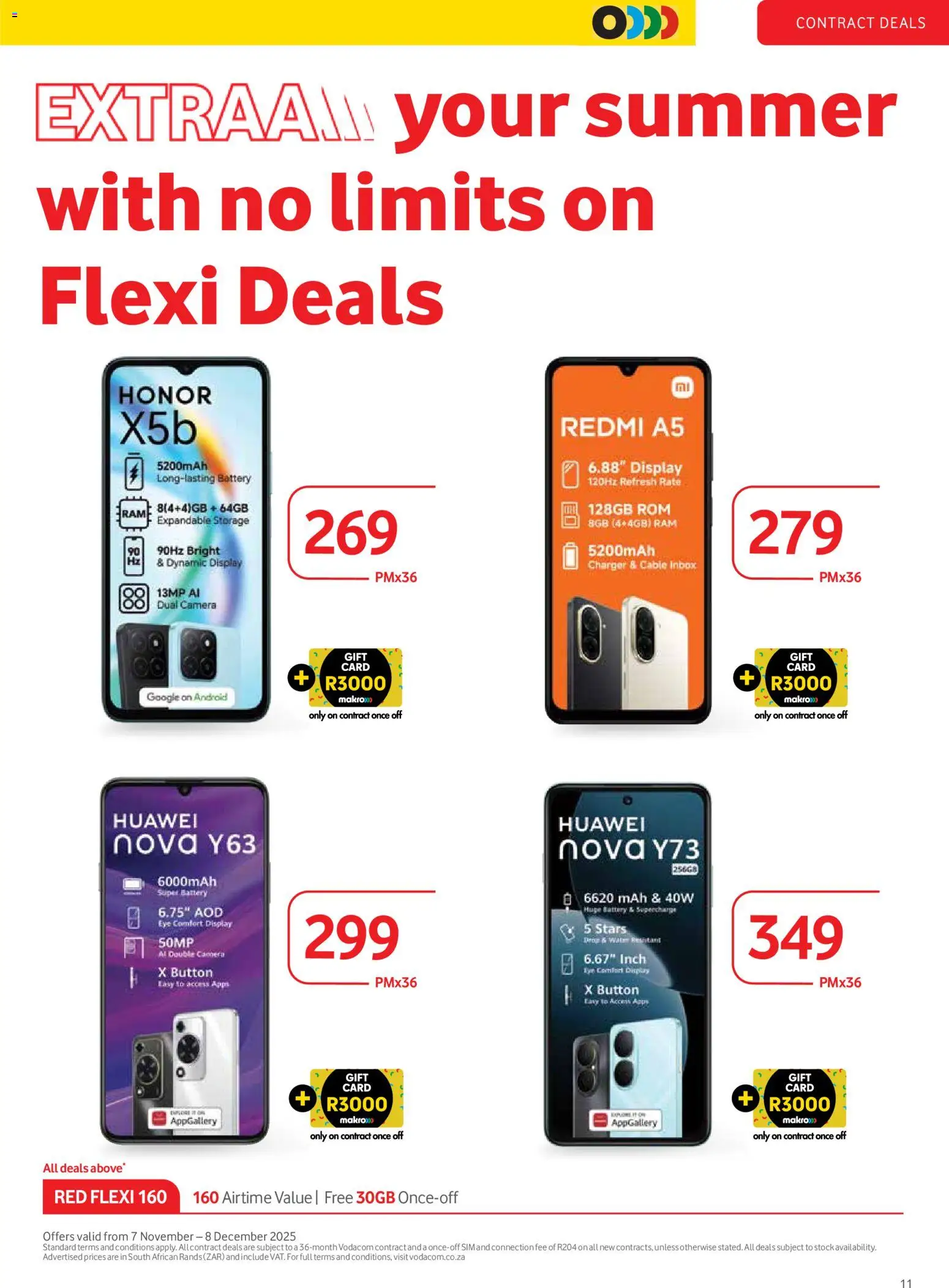 New Makro catalogue – valid from 07.11.2025 | Page: 11 | Products: Gift card, Camera, Charger, Stock