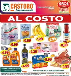 Anteprima del volantino Il Castoro Chiabrera, Ostia, Santa Lucia, Tivoli Terme catalogo valido a partire dal 17.09.2025