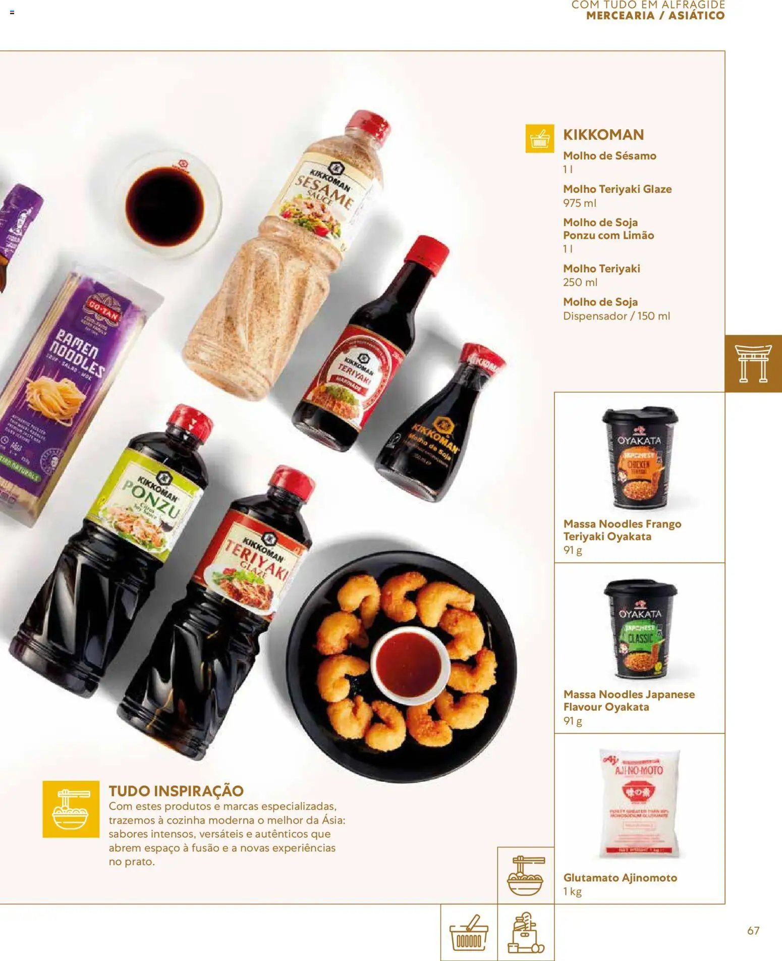 Recheio - Catálogo de Alfragide │ válido de 16.03.2026 | Página: 67 | Produtos: Soja, Frango, Massa