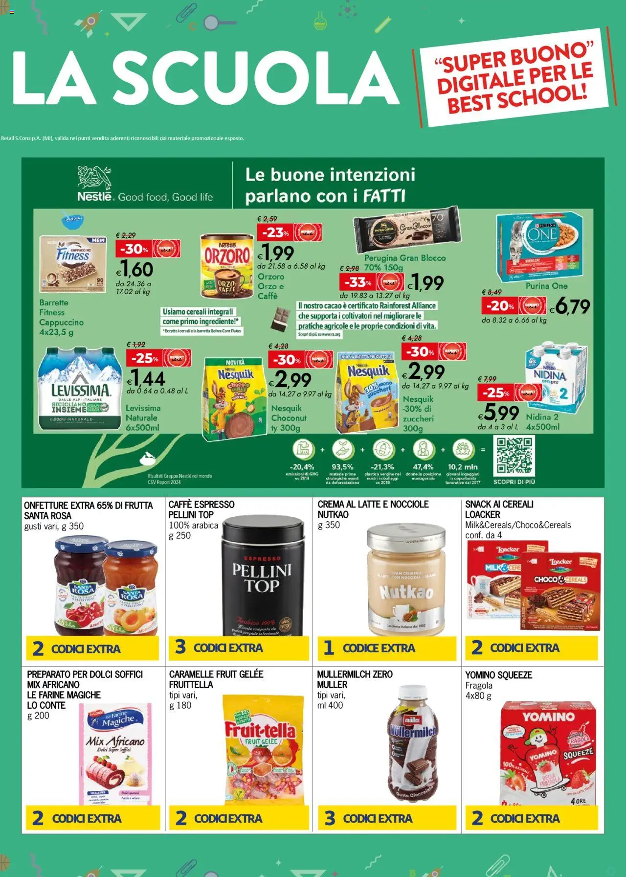 Volantino bennet del 25.09.2025 | Pagina: 41 | Prodotti: Crema, Cereali, Latte, Cacao