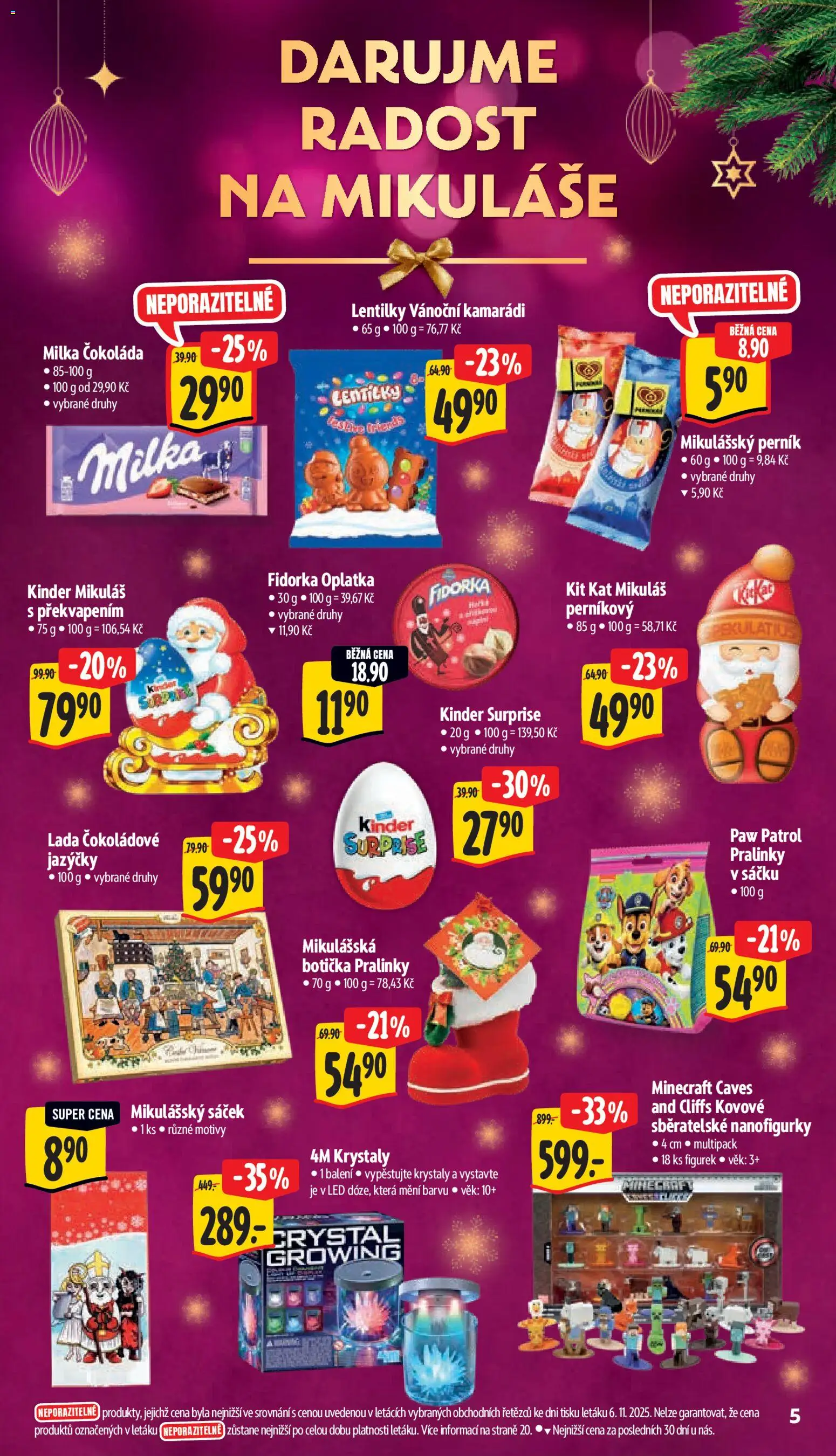 Albert Black Friday od 12.11.2025 | Strana: 11 | Produkty: Milka, Perník, Lentilky, Sáček