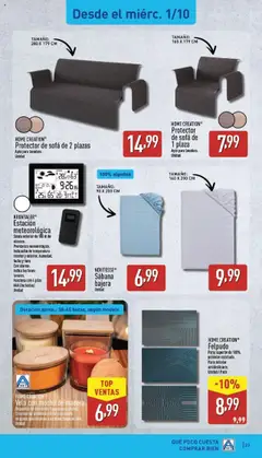 Vista previa HOME CREATION® Felpudo, Parte superior de 100% poliéster reciclado. Parte Inferior antideslizante. Unidad / Pack válido desde el 29.09.2025 | Página: 23