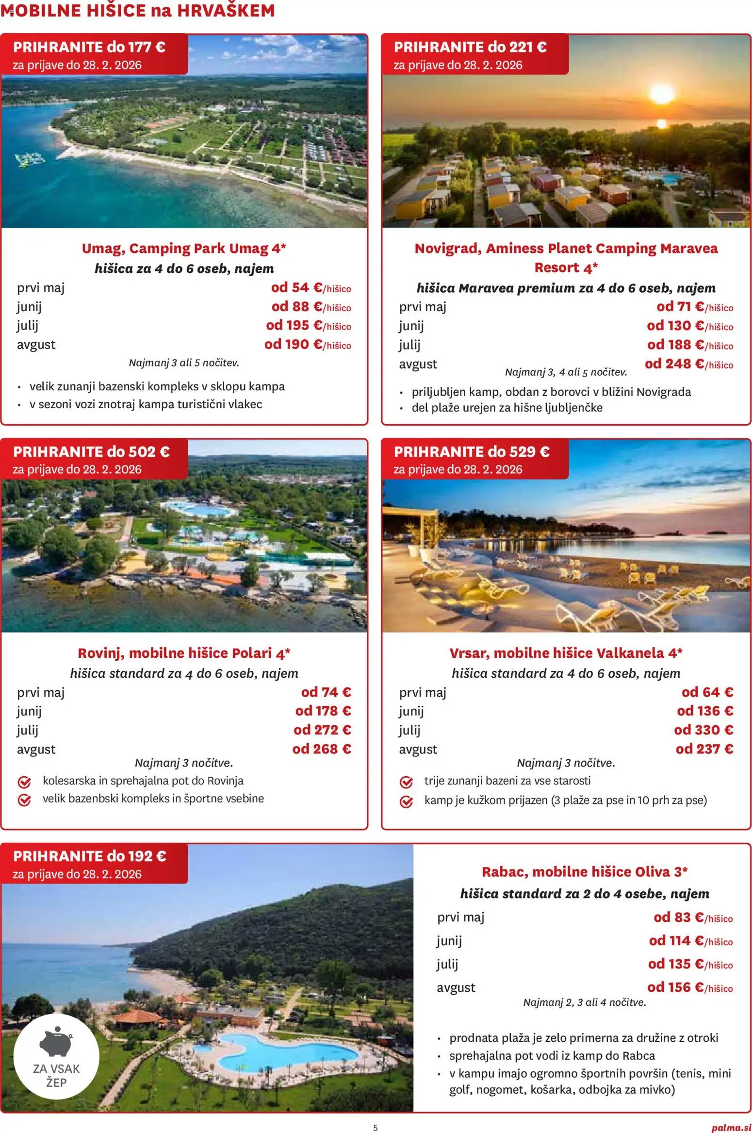 Novi Palma katalog ponudbe – veljaven od 05.01.2026 | Stran: 5