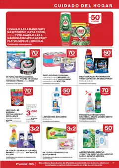 Supercor folleto │ válido desde el 11.09.2025 | Página: 27 | Productos: Papel higienico, Cocina, Lavavajillas, Baño
