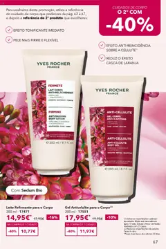 Leite Refirmante para o Corpo, 200 ml - 17471, Leite corporal refirmante com Sedum Bio │ válido de 28.08.2025 | Página: 67 | Produtos: Leite