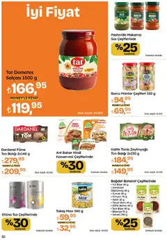 Migros Katalog - Migroskop - 10.07.2025 tarihinden itibaren geçerlidir | Sayfa: 30 | Ürünler: Döner, Makarna, Sos, Tuz