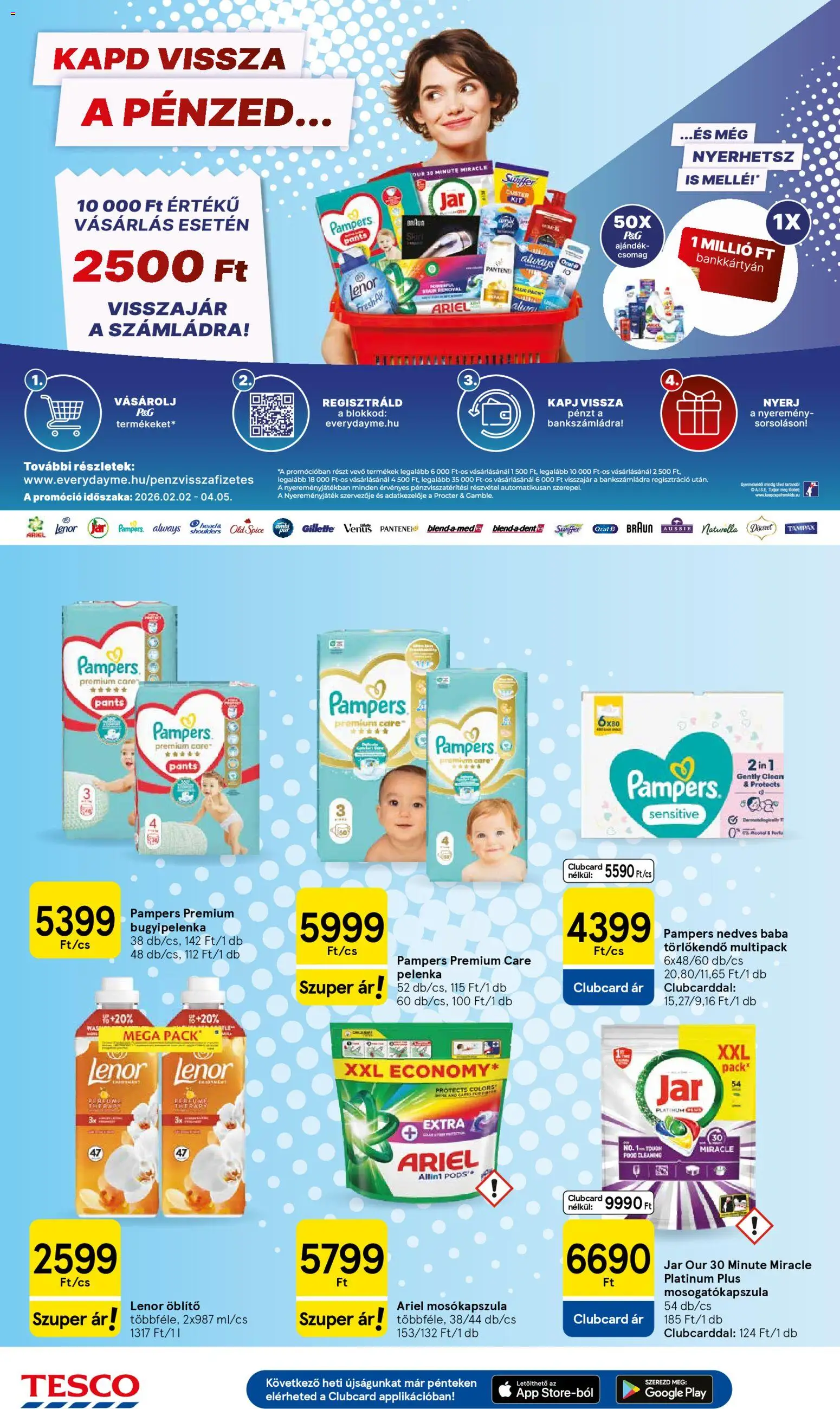 Tesco akciós ujság - amely érvényes a következő dátumtól: 12.02.2026 | Oldal: 32