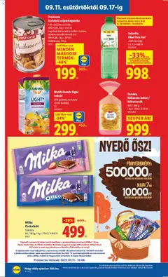 Lidl akciós ujság - amely érvényes a következő dátumtól: 11.09.2025 | Oldal: 18