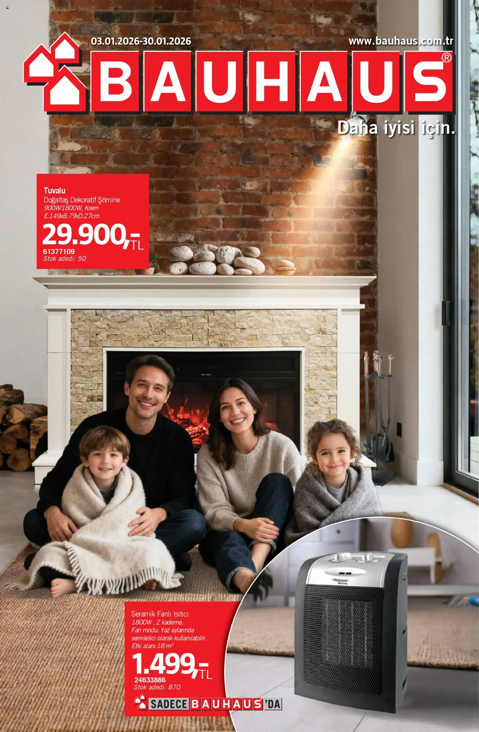 Bauhaus Katalog - 03.01.2026 tarihinden itibaren geçerlidir | Sayfa: 1