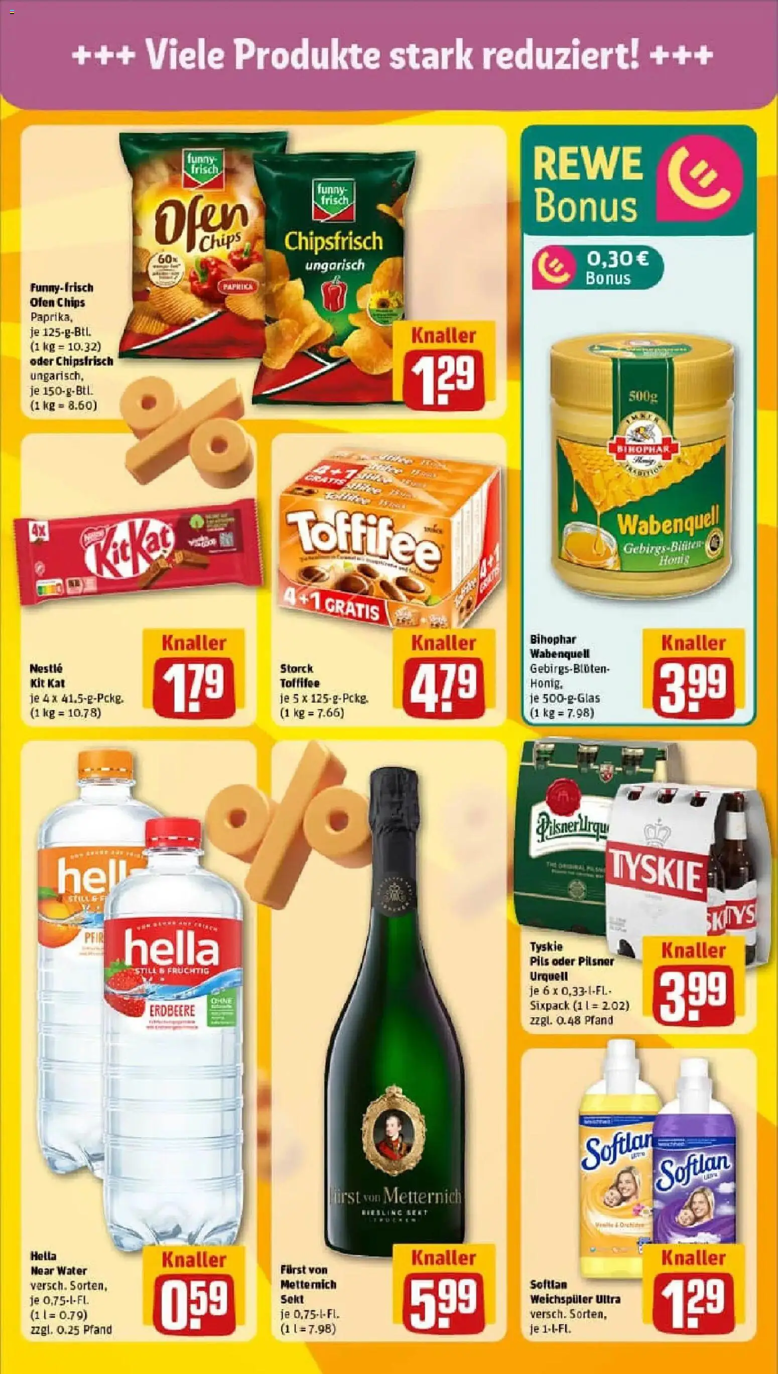 Rewe prospekt Berlin / Lichtenberg	 – gültig ab 18.01.2026 | Seite: 5 | Produkte: Furst von metternich, Tyskie, Funny frisch, Pilsner urquell