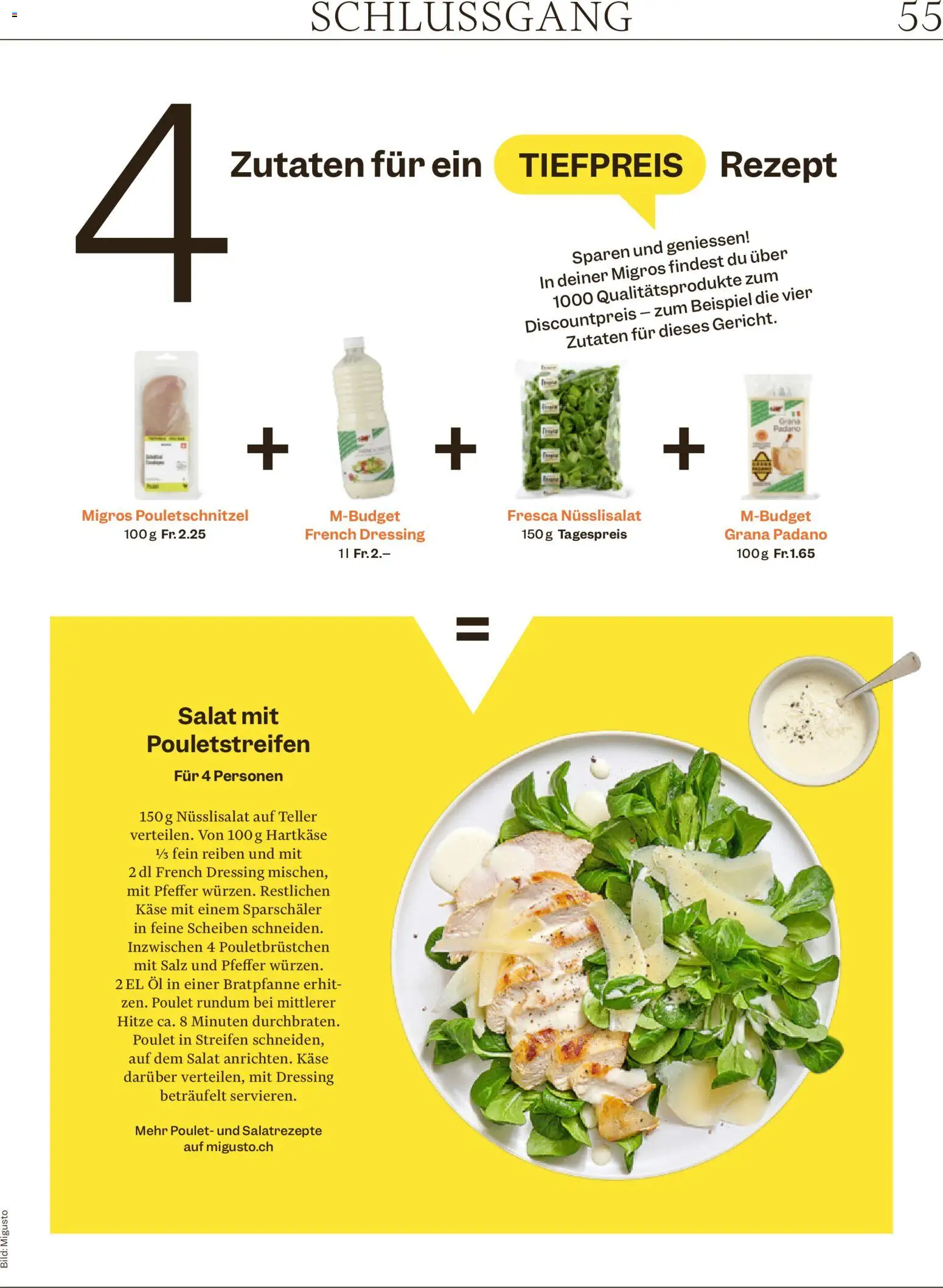 Migros - Magazin – gültig ab 05.01.2026 | Seite: 55 | Produkte: Dressing, Öl, Pfeffer, Salz