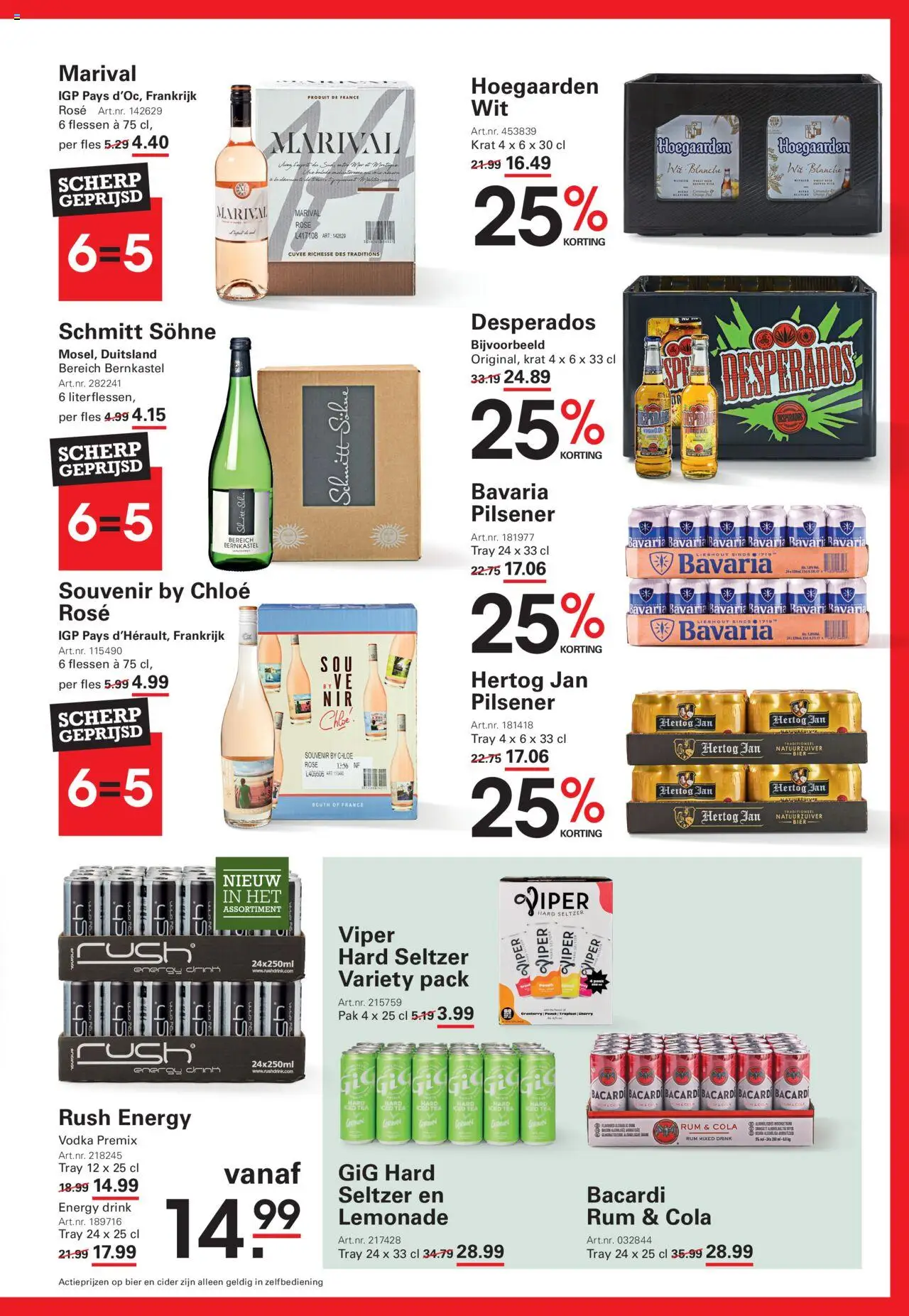  | Pagina: 65 | Producten: Bier, Fles, Borjúlábszár, Rush