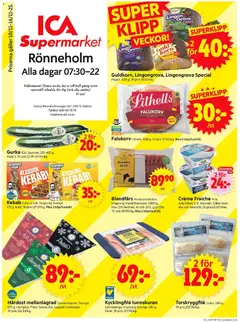 ICA Supermarket - Malmö - Förhandsvisning av reklamblad från butik ICA Supermarket aktuell från 10.11.2025