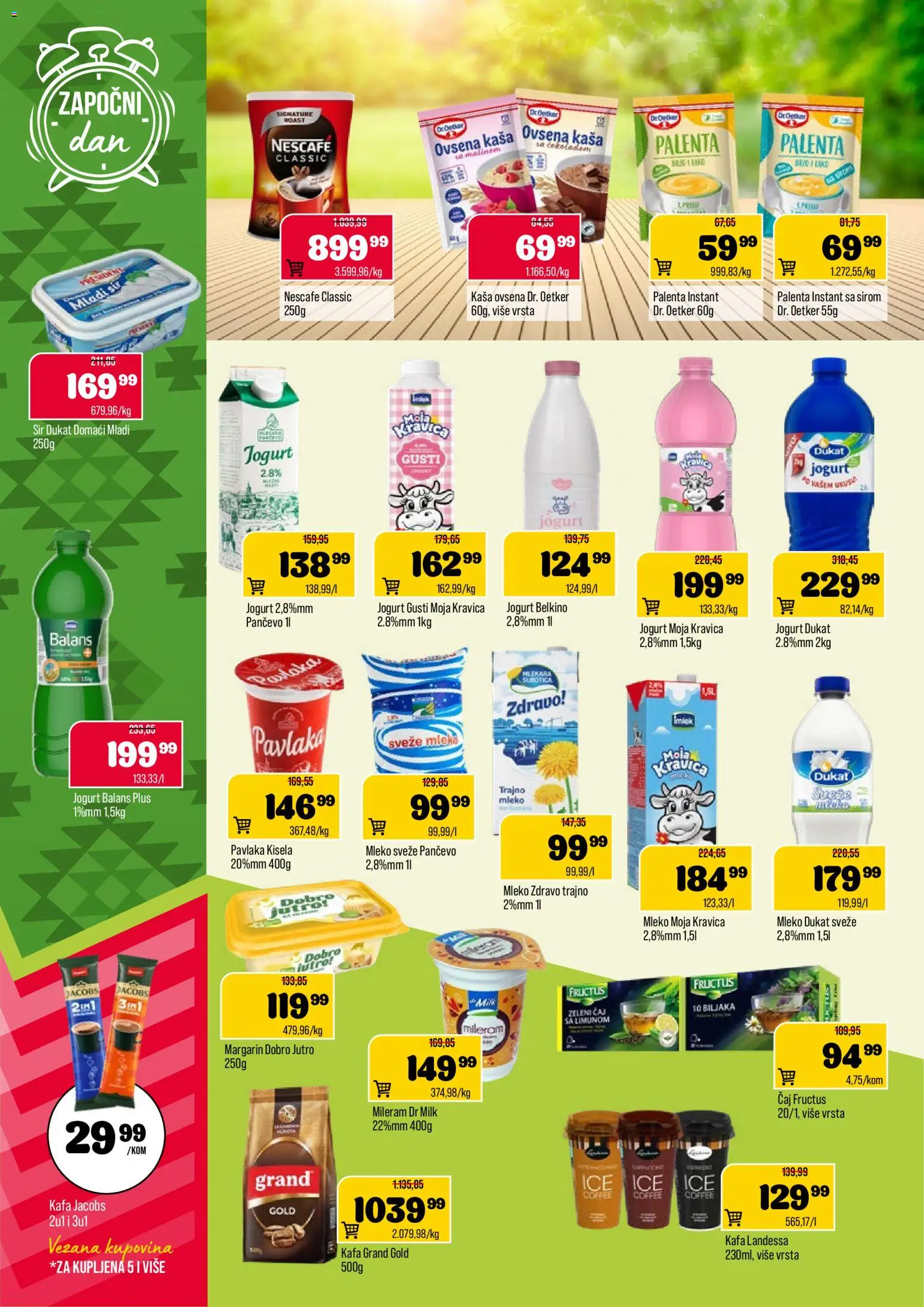 Podunavlje katalog - važi od 22.10.2025 | Strana: 4 | Proizvode: Dr. Oetker, Margarin, Sir, Čaj