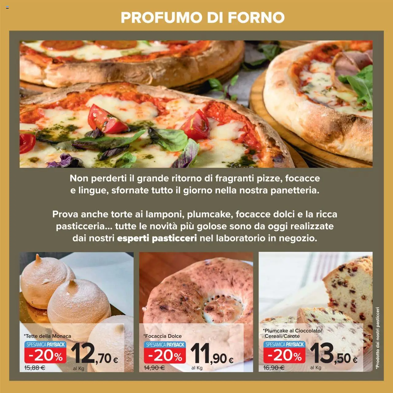 Volantino Carrefour del 26.09.2025 | Pagina: 2 | Prodotti: Forno, Profumo