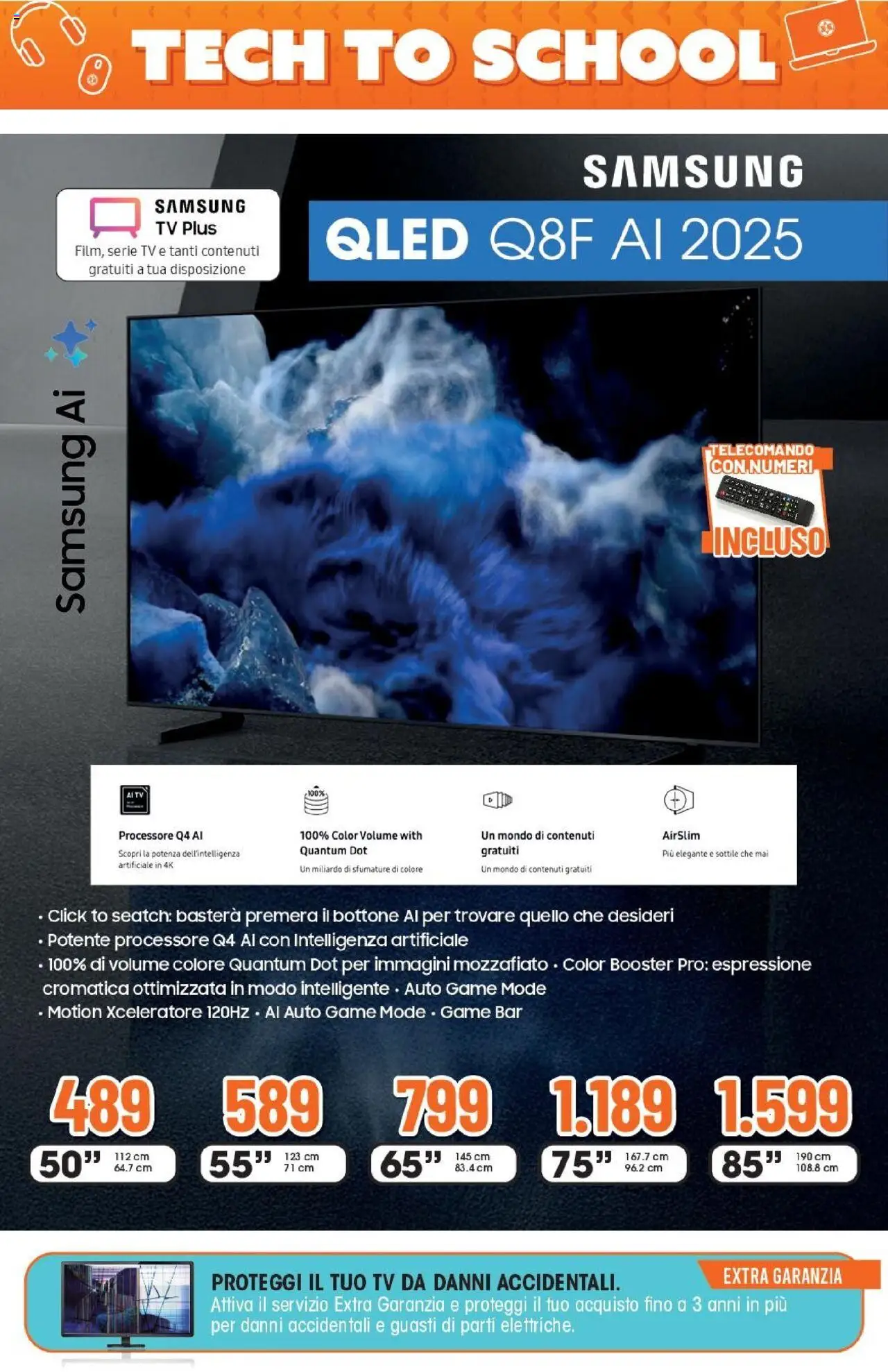 Volantino Expert del 14.08.2025 | Pagina: 15 | Prodotti: Telecomando, TV, Samsung