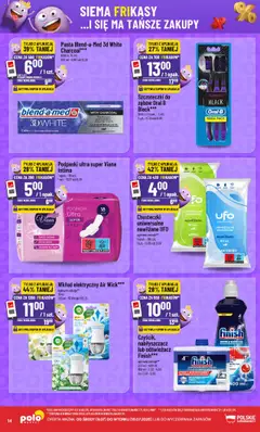 POLOmarket Gazetka - Frikasowe hity od 09.07.2025 | Strona: 14 | Produkty: Odświeżacz, Cleaner, Podpaski, Finish