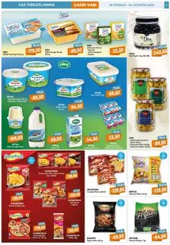 Çağrı Market Katalog - 26.07.2025 tarihinden itibaren geçerlidir | Sayfa: 4 | Ürünler: Süt, Tereyağı, Elma, Patates