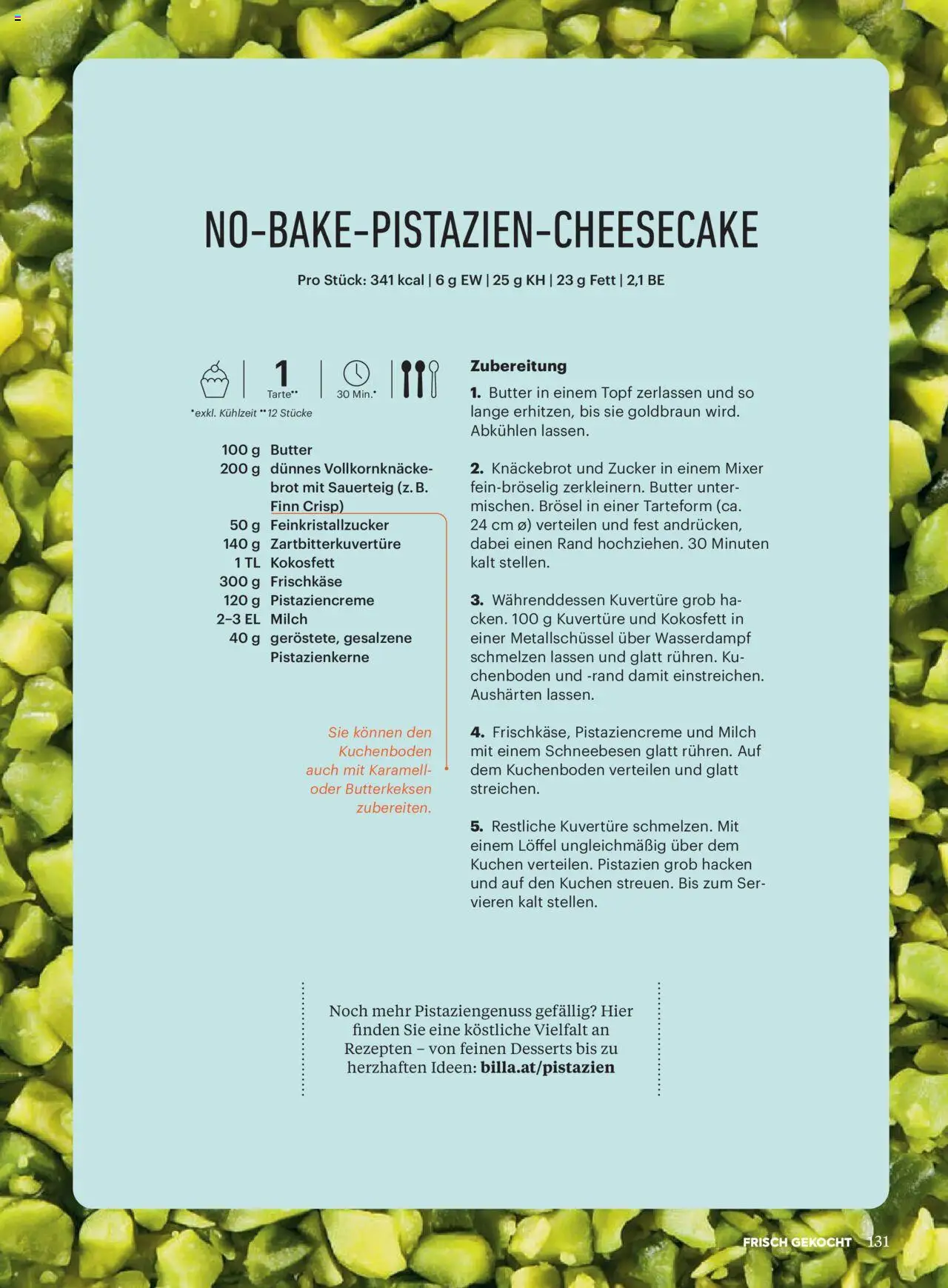 Billa AT akciós ujság - amely érvényes a következő dátumtól: 01.10.2025 | Oldal: 129 | Termékek: Knäckebrot, Só