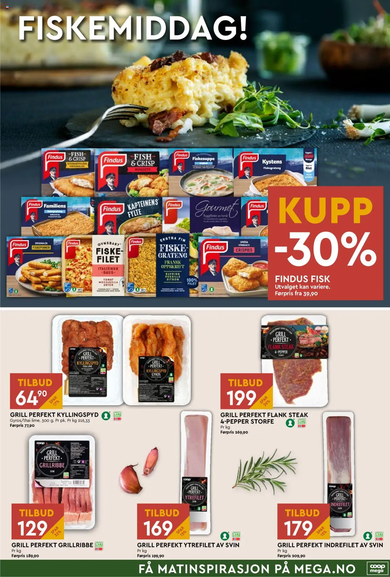  | Side: 3 | Produkter: Fågelmatare, Grill, Saus, Форель