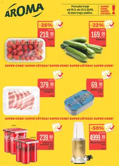 Aroma Market katalog Vikend ponuda - pregled Aroma Market kataloga - važi od 19.03.2026