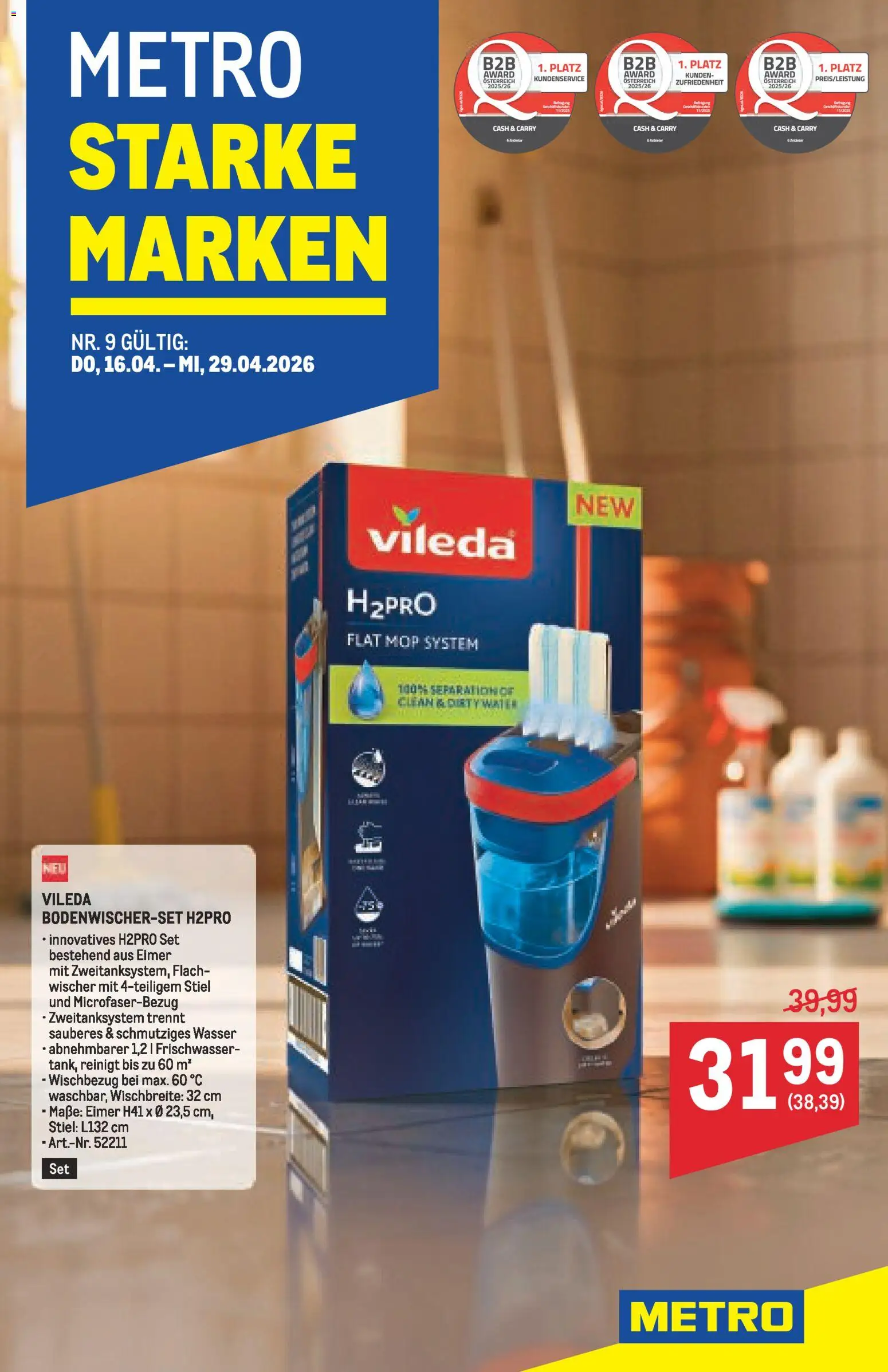 Metro angebote Starke Marken gültig ab 16.04.2026 | Seite: 1
